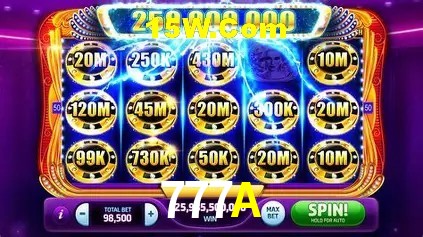Biblioteca de slots populares na 777A